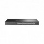 TP-LINK Omada SL2428P, Géré, L2, Fast Ethernet 10100, Connexion Ethernet, supportant l'alimentation via ce port , Grille de montage, 1U