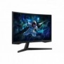 Samsung G55C, 68,6 cm 27", 2560 x 1440 pixels, Wide Quad HD, LED, Noir