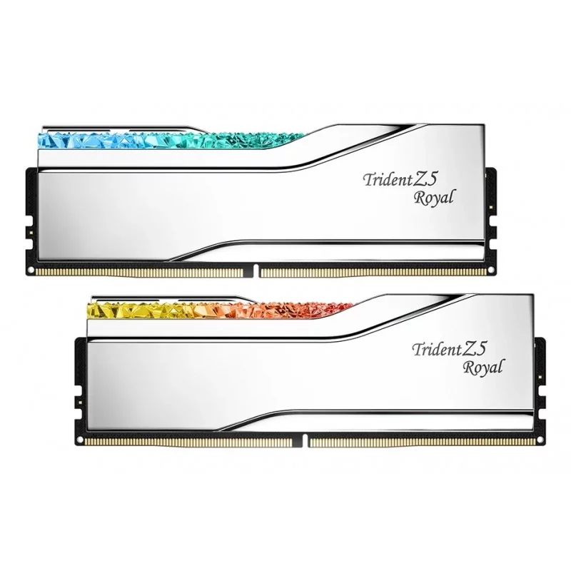 G.Skill Trident Z5 Royal F5-6400J3239G16GX2-TR5S, 32 Go, 2 x 16 Go, DDR5, 6400 MHz, 288-pin DIMM