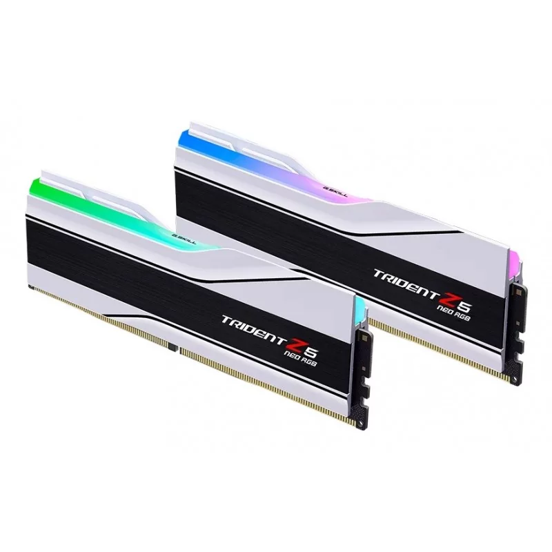G.Skill Trident Z5 Neo RGB F5-6000J2836G16GX2-TZ5NRW, 32 Go, 2 x 16 Go, DDR5, 6000 MHz, 288-pin DIMM