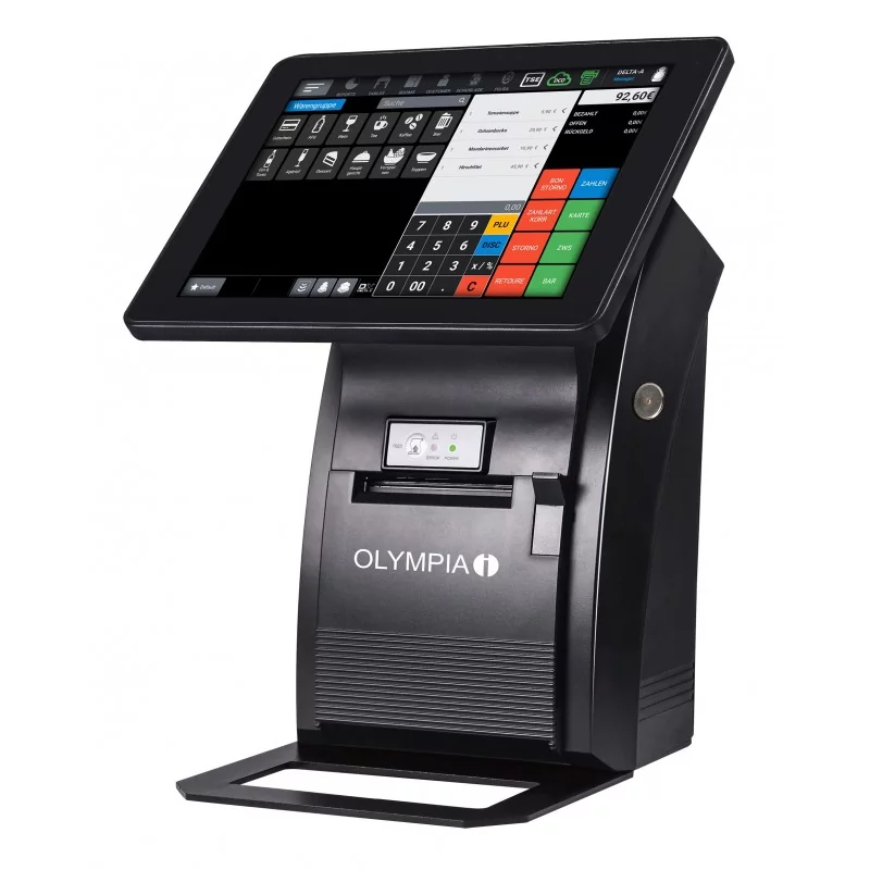 Olympia T210, 25,4 cm 10", LCD, Tout-en-un, Noir, Android 11, 12 V