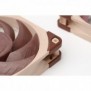 Noctua NF A12x25 PWM, Ventilateur, 12 cm, 450 trmin, 2000 trmin, 102,1 m³h, Beige, Rouge
