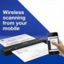 Epson WorkForce ES-60W, 600 x 600 DPI, 48 bit, 24 bit, 16 bit, 8 bit, 4 secpage