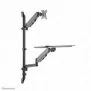 Neomounts WL90-325BL1 Station de travail assis-debout - mural - 17-32" - ressort à gaz, Noir, 81,3 cm 32", 9 kg, Mur, 43,2 cm 17", 100 x 100,75 x 75 mm
