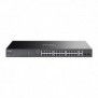 TP-LINK ES228GP, Géré, L2, Gigabit Ethernet 101001000, Connexion Ethernet, supportant l'alimentation via ce port , Grille de montage