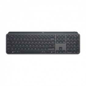 Logitech Master MX Keys for Business, Taille réelle 100 %, Sans fil, Bluetooth, QWERTY, Graphite