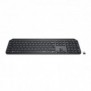 Logitech Master MX Keys for Business, Taille réelle 100 %, Sans fil, Bluetooth, QWERTY, Graphite