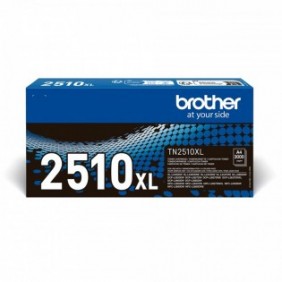 Brother TN2510XL - Cartouche de toner haute capacité originale - Noir, 3000 pages, Noir, 1 pièce