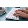 Logitech Signature Slim K950, Taille réelle 100 %, Sans fil, RF sans fil + Bluetooth, Commutateur de touche « ciseaux », QWERTZ, Graphite