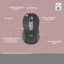 Logitech Signature Slim Combo MK950, Sans fil, RF sans fil + Bluetooth, Commutateur de touche « ciseaux », QWERTZ, Graphite, Souris incluse
