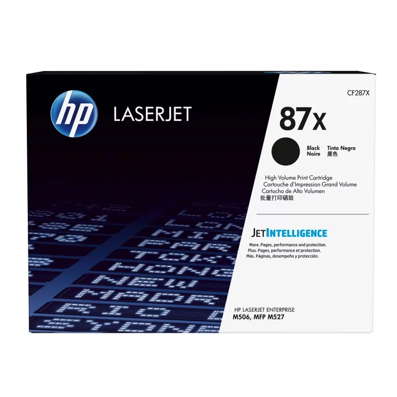 HP 87X toner LaserJet noir grande capacité authentique, 18000 pages, Noir, 1 pièce