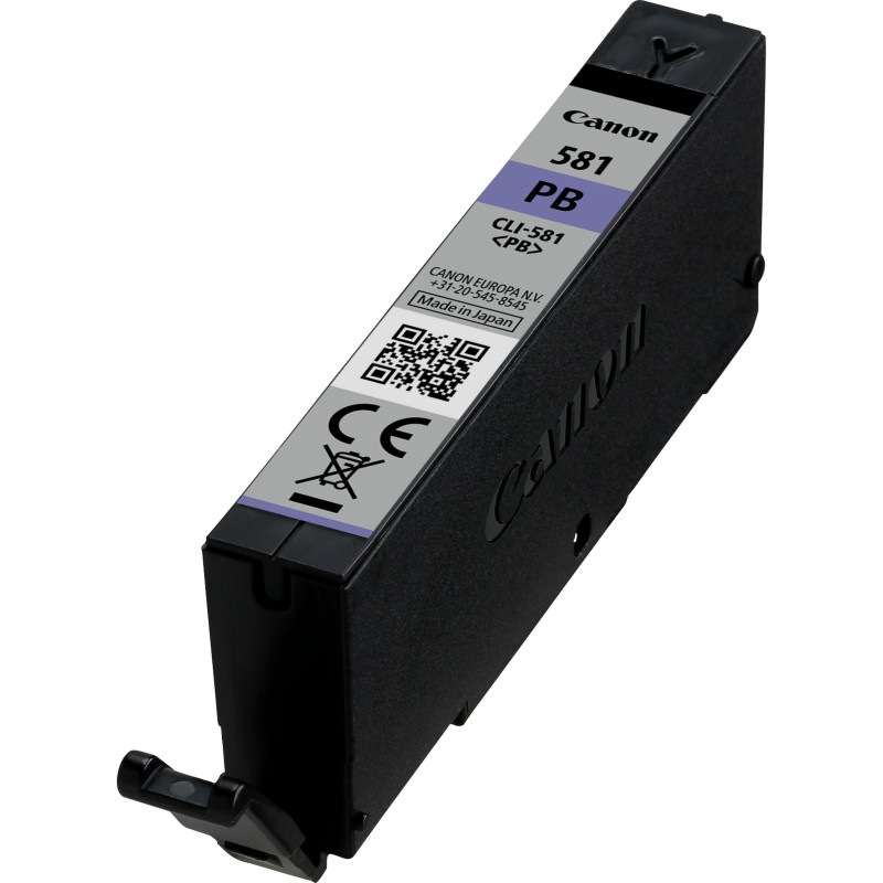 Canon Cartouche d'encre bleue photo CLI-581PB, 5,6 ml, 241 pages