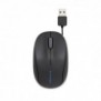 Kensington Souris mobile rétractable Pro Fit, Optique, Noir