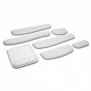 Kensington Repose-poignets ErgoSoft pour souris standard, Gris, MIL-STD-810H Method 504.3 Contamination by Fluids, 1 pièce, 80 mm, 170 mm, 25 mm