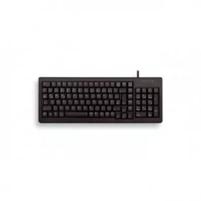 Cherry XS Complete, Taille réelle 100 %, Avec fil, USB, QWERTZ, Noir