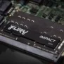 Kingston FURY 16GB 3200MTs DDR4 CL20 SODIMM Kit of 2 Impact, 16 Go, 2 x 8 Go, DDR4, 260-pin SO-DIMM