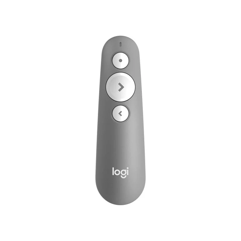 Logitech R500, BluetoothRF, USB, 20 m, Gris