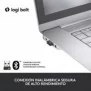 Logitech Signature M650 L for Business, Droitier, Optique, Bluetooth, 4000 DPI, Blanc