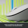 Logitech Signature M650 L for Business, Droitier, Optique, Bluetooth, 4000 DPI, Blanc