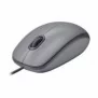 Logitech M110 Silent, Ambidextre, Optique, USB Type-A, 1000 DPI, Gris