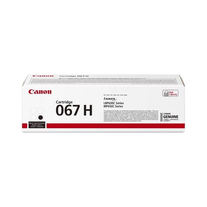Canon 067H, 3130 pages, Noir, 1 pièce