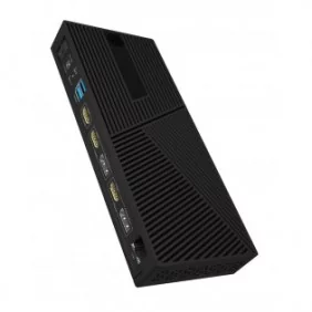 ICY BOX IB-DK2246AC, Avec fil, USB 3.2 Gen 2 3.1 Gen 2 Type-A, 10,100,1000 Mbits, Noir, 3840 x 2160 pixels, 60 Hz