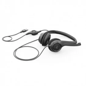 Logitech H390, Avec fil, BureauCentre d'appels, 20 - 20000 Hz, 197 g, Casque, Noir