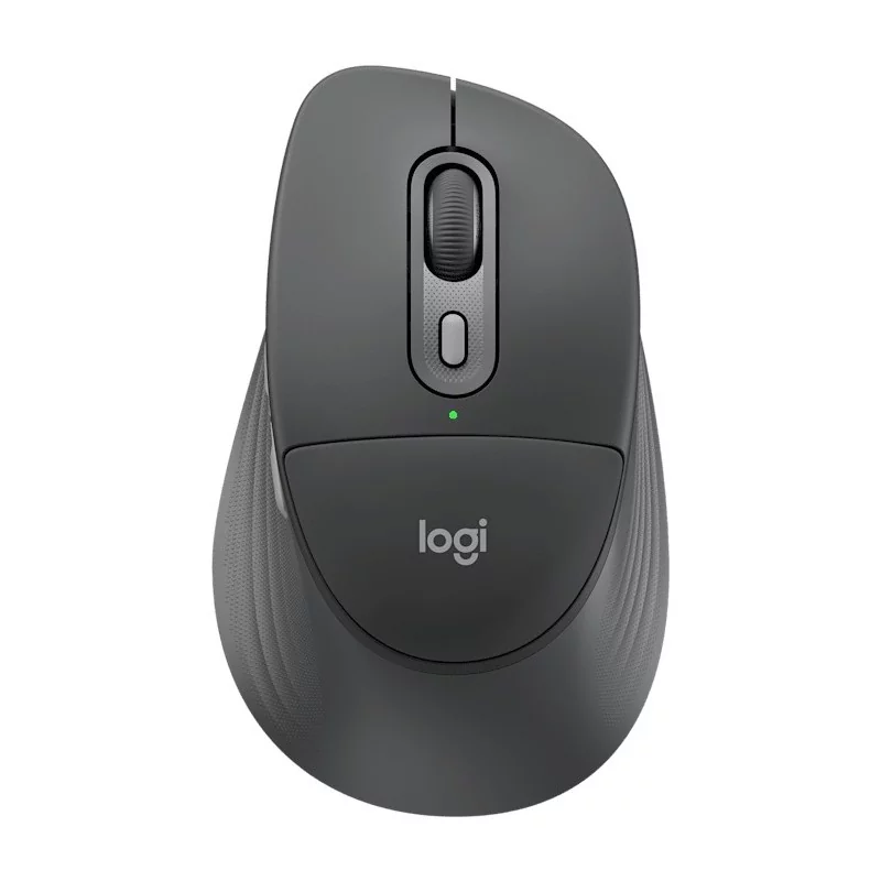 Logitech Signature Comfort Plus M850 L for Business, Droitier, Optique, RF sans fil + Bluetooth, 4000 DPI, Graphite
