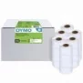 Dymo LW étiquettes d'adresse autocollantes authentiques | 28 mm x 89 mm | 24 rouleaux de 130 étiquettes faciles à décoller 3 120 étiquettes | pour les étiqueteuses LabelWriter, Blanc, Imprimante d'étiquette adhésive, Papier, Permanent, Rectangle