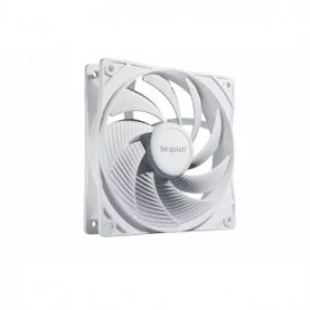 Be Quiet! Pure Wings 3 120 mm PWM | Ventilateur PC White high-speed, Ventilateur, 12 cm, 2100 trmin, 101,2 m³h, Blanc