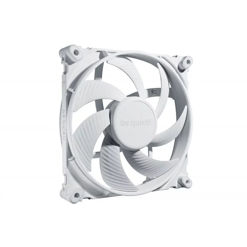 Be Quiet! Silent Wings 4 140 mm PWM | Ventilateur PC White, Ventilateur, 14 cm, 1100 trmin, 87,2 m³h, Blanc