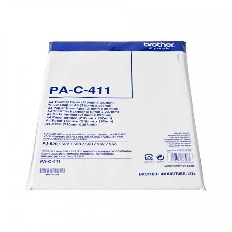 Brother PAC411, A4, Japon, 220 mm, 9 mm, 302 mm, 367 g