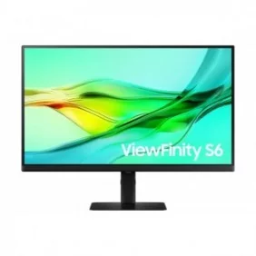 Samsung Écran PC Professionnel 24" ViewFinity S6 S60UD QHD 100Hz, 68,6 cm 27", 2560 x 1440 pixels, Quad HD, LED, 5 ms, Noir