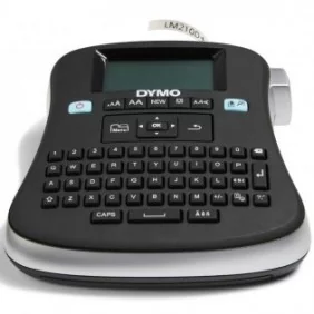 Dymo LabelManager ™ 210D+ QWERTY, QWERTY, D1, Transfert thermique, 180 x 180 DPI, 12 mmsec, Noir, Argent