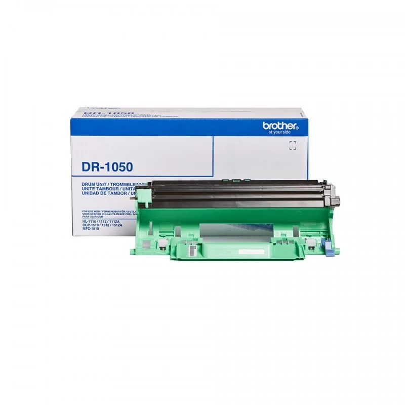 Brother Tambour DR-1050 original, Original, Brother, HL-1110, HL-1112, HL-1210W, HL-1212W, DCP-1510, DCP-1512, DCP-1610W, DCP-1612W, MFC-1810, MFC-1910W, 1 pièce, 10000 pages, Impression laser