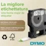 Dymo D1 étiquettes autocollantes authentiques | rouleau de 6 mm x 7 m | impression en noir sur fond jaune | autocollantes | pour étiqueteuses LabelManager, Noir sur jaune, Polyester, Belgique, -18 - 90 C, DYMO, LabelManager, LabelWriter 450 DUO