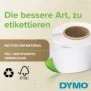 Dymo LW grandes étiquettes autocollantes authentiques pour expéditions et badges nominatifs | 54 mm x 101 mm | rouleau de 220 étiquettes faciles à décoller | pour les étiqueteuses LabelWriter, Blanc, Imprimante d'étiquette adhésive, Papier