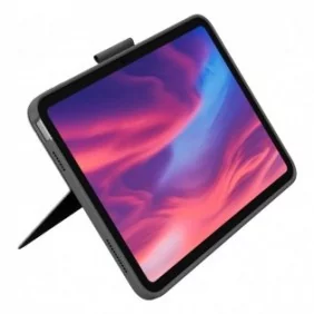 Logitech Combo Touch, QWERTZ, Allemand, Pavé tactile, 1,8 cm, 1 mm, Apple