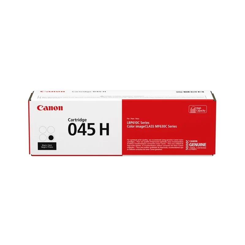 Canon 045 H, 2800 pages, Noir, 1 pièce