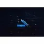 Kingston IronKey Keypad 200 de 128 Go, FIPS 140-3 niveau 3 en attente, chiffrement AES-256, 128 Go, USB Type-A, 3.2 Gen 1 3.1 Gen 1, 145 Mos, Gaine, Bleu