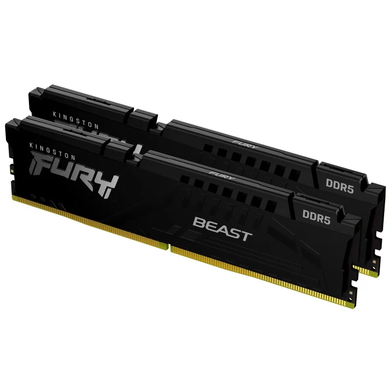 Kingston FURY Beast 16 Go 5600 MTs DDR5 CL36 DIMM Kits de 2 Black EXPO, 16 Go, 2 x 8 Go, DDR5, 288-pin DIMM