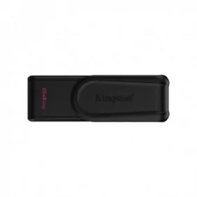 Kingston DataTraveler 64GB Portable USB 3.2 Gen 1 Exodia S NoirNoir, 64 Go, USB Type-A, 3.2 Gen 1 3.1 Gen 1, Pivotant, 8,32 g, Noir