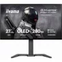 Iiyama G-MASTER GOB2701QSC-B1, 68,6 cm 27", 2560 x 1440 pixels, 2K Ultra HD, OLED, 0,03 ms, Noir