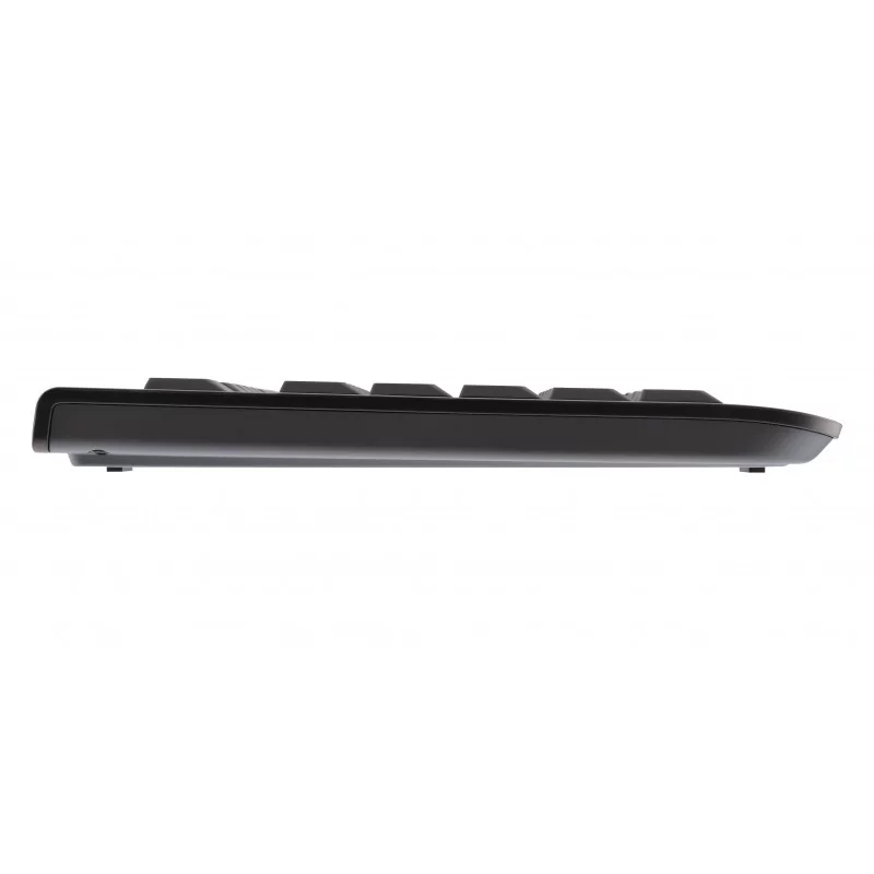 Cherry KC 1000, Taille réelle 100 %, Avec fil, USB, QWERTZ, Noir