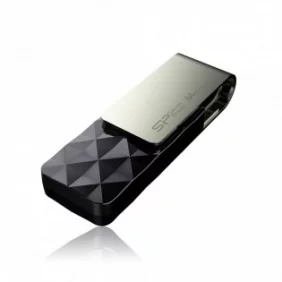 Silicon Power Blaze B30, 64 Go, USB Type-A, 3.2 Gen 1 3.1 Gen 1, Sans capuchon, 14,8 g, Noir