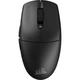 Corsair M55, Droitier, Optique, RF sans fil + Bluetooth, 24000 DPI, Noir