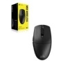 Corsair M55, Droitier, Optique, RF sans fil + Bluetooth, 24000 DPI, Noir