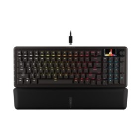 Corsair VANGUARD 96, 96%, Avec fil, USB, Magnetic-mechanical key switch, QWERTY, Noir