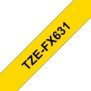 Brother TZE-FX631, TZ, Jaune, Transfert thermique, Papier, Chine, 5 année
