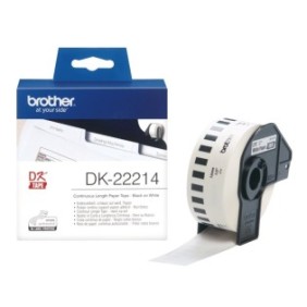 Brother DK-22214, Noir sur blanc, DK, Noir, Blanc, Thermique directe, Chine, 5 année